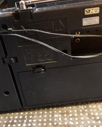 toshiba stereo radio cassette recorder   RT-7077