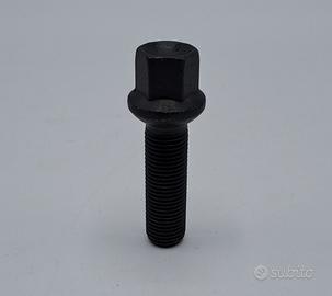 10 bulloni ruota neri M14x1,5 R13 55 mm Audi VW