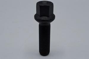 10 bulloni ruota neri M14x1,5 R13 55mm Audi VW