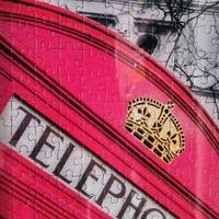 PUZZLE CABINA TELEFONICA ROSSA LONDRA