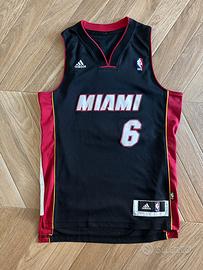 Canotta NBA Miami Heat 2014 Lebron James Adidas