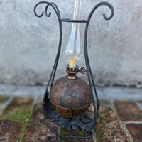 antica lampada mappamondo