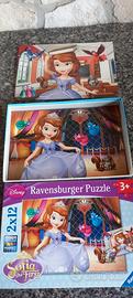 Puzzle Ravensburger Sofia the First 2x12 Disney 