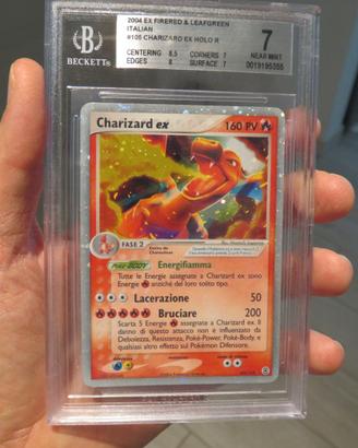 Pokemon Charizard EX 105/112 Rosso Fuoco