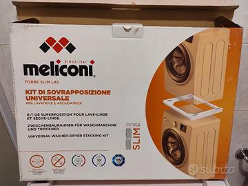 Meliconi Torre Slim L45 Kit di Sovrapposizione Universale Lavatrice  Asciugatrice