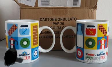 2 tazze Kinder Parmalat 