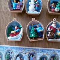 Gusci di Natale sorpresine kinder anno 1998