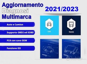 Aggiornamento Auto Diagnosi Multimarca 2023