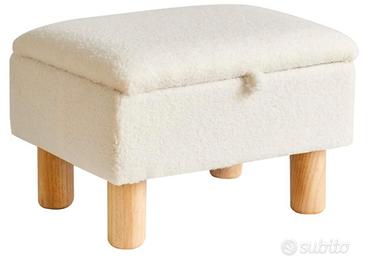 sgabello pouf contenitore 