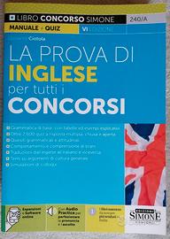 Manuale prova d'inglese per tutti concorsi NUOVO 