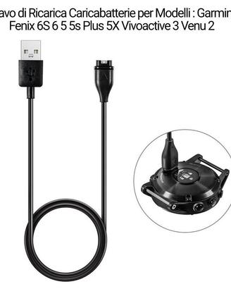 Cavo Ricarica Garmin Fenix 6S 6 5 5s