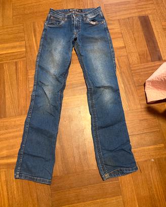 jeans equtazione monta western
