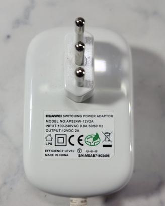 A- Alimentatore Huawei APS24W Bianco 12V DC 2A