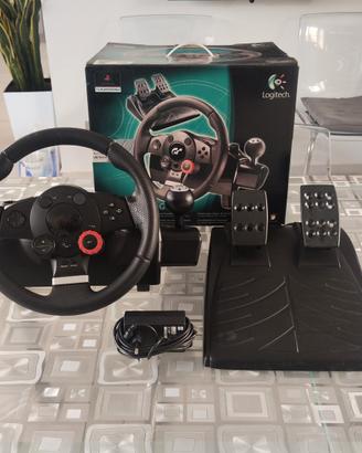 Logitech G25 Volante completo di pedaliera 