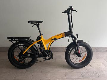 Cargo fat  e-bike pieghevole Jeep elettrica
