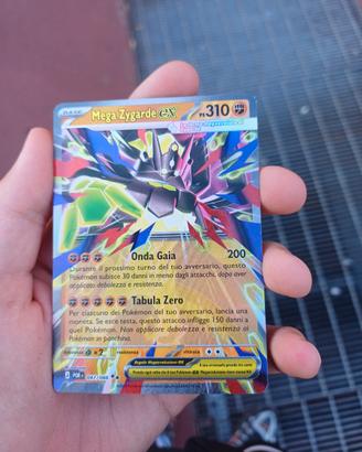 carta pokemon Mega Zygarde Ex