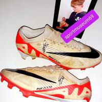 Scarpe indossate Nico Paz match worn boots maglia