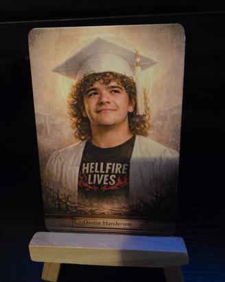 Santino artistico Stranger Things Dustin Handerson