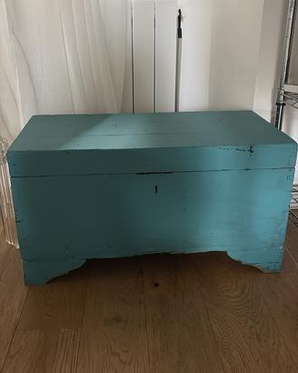 Baule antico dipinto