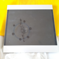 Cornice nuova in vetro e velluto nero