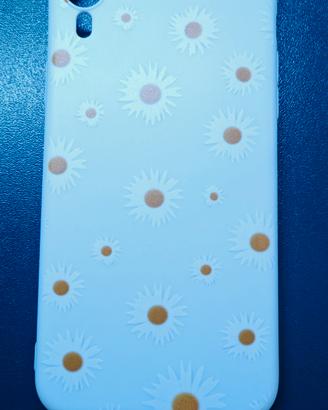 Cover iPhone X Xs Max 10 XR silicone margherite