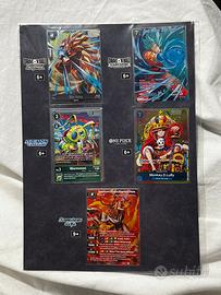 Folder Bandai Luffy Promo p-043 SEALED Lucca 2024