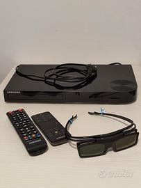Lettore Blu-Ray DVD 3D Samsung BD-F5500 e Occhiali