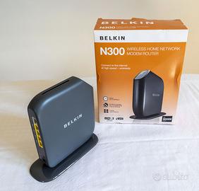 BELKIN-MODEM ROUTER N300 Wi-Fi 4 (802.11n)