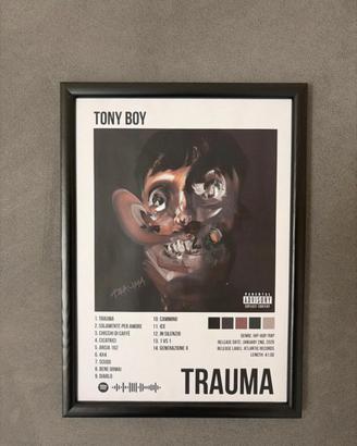 Quadro ispirato all’album Tony Boy