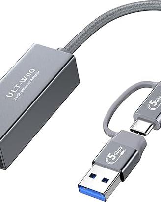 Adattatore USB Ethernet da 2,5 GB, ULT-WIIQ