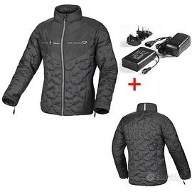 GIACCA RISCALDATA MOTO MACNA DONNA + BATTERIA 12V