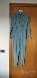 Tuta azzurra vintage