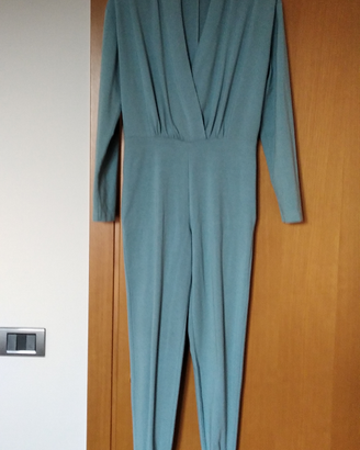 Tuta azzurra vintage