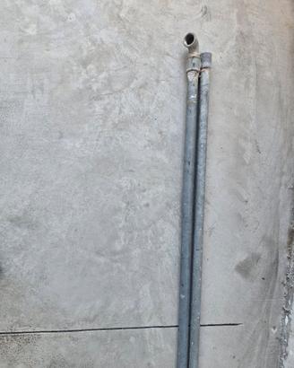 tubi ferro zincato gas