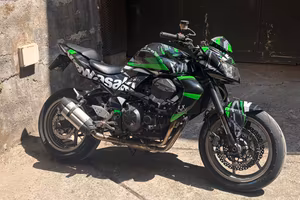 Kawasaki Z750 2009 TARGA POLACCA