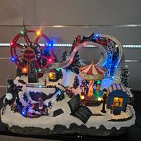 Giostrina natalizia con luci, musica e movimento