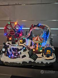 Giostrina natalizia con luci, musica e movimento