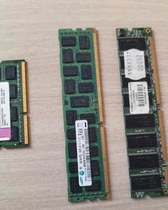 Memorie RAM per PC e portatile 