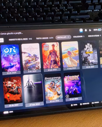 Steam Deck OLED 512gb W11 + SteamOS  SD 512gb