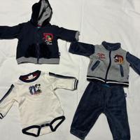 Tuta neonato Disney + felpa