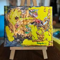 Quadro acrilico su tela