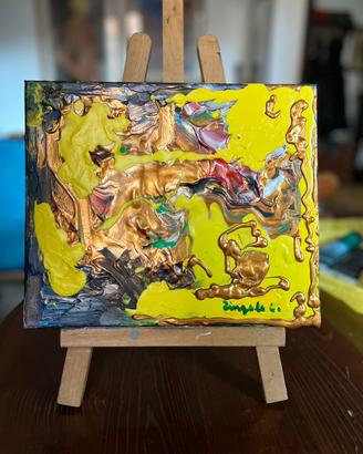 Quadro acrilico su tela