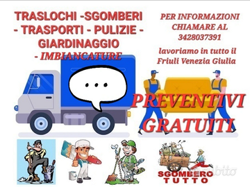 Sgomberi e traslochi