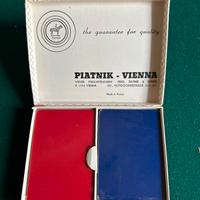 Confezione carte da gioco Platnik Vienna nuovo ra
