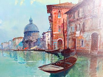 Dipinto ad olio di Venezia