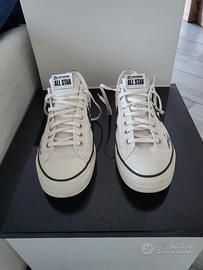 Converse Star Player Bianche  e nere N. 45