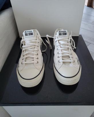 Converse Star Player Bianche  e nere N. 45