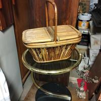 cestino picnic o cucito in vimini