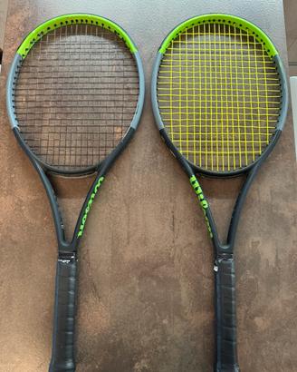 Racchetta WILSON BLADE 100L v07 manico 3