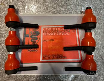 Serie 6 Testine sterzo Alfa Romeo Giulia Epoca